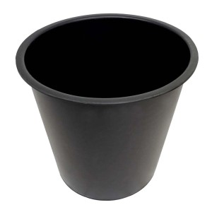 MCW Pflanzkasten L24-R, 50x34cm, leer. Schwarzer Blumenkasten für Innen und Außen.