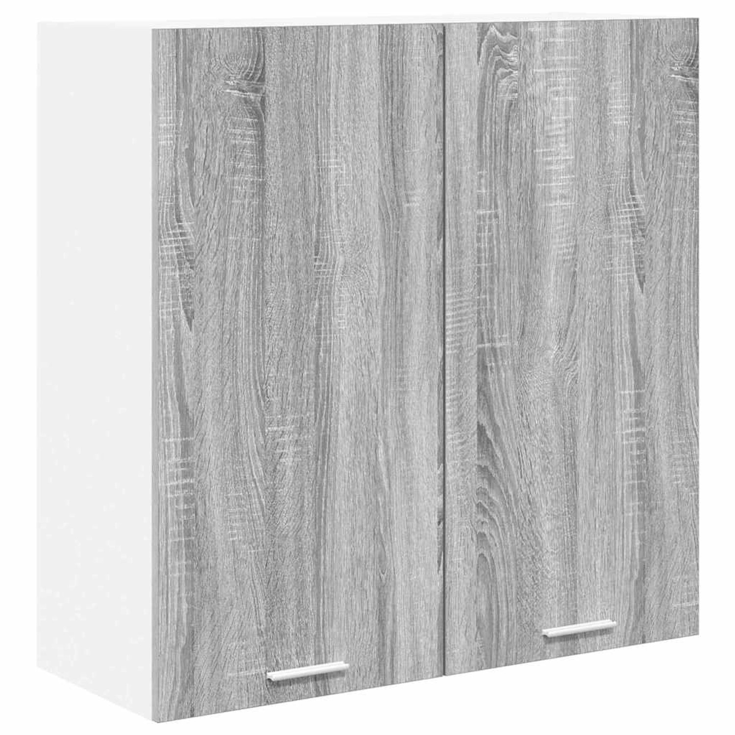 vidaXL Hängeschrank Riga Graues Sonoma 80 x 31 x 80 cm Holzwerkstoff 884287 günstig online kaufen