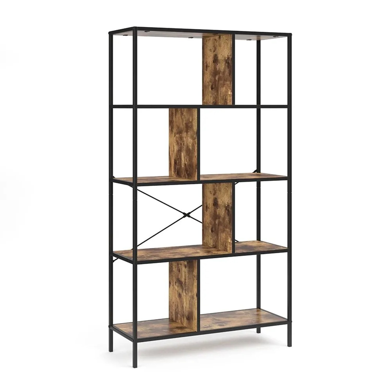 Vicco Bücherregal Fyrk Antikholz 80 x 146 Art Nr 31076