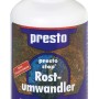 Presto Rostumwandler-Lack 250ml im weißen Behälter. Rostschutz und Grundierung für Karosseriereparatur.