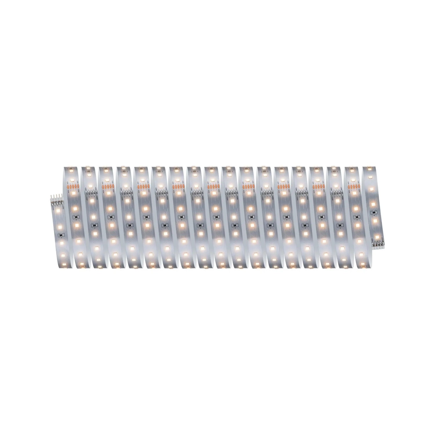 Paulmann LED-Strip-Basisset MaxLED 500, 10 m, warmweiß leuchtend. Flexibler, kürzbarer LED-Streifen.