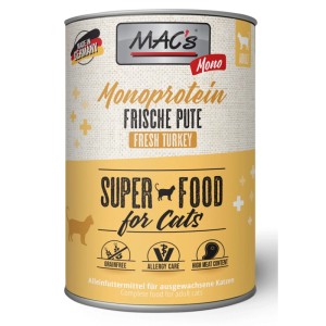 Mac's Katzen-Nassfutter Mono Sensitive Pute mit Karotte 400 g