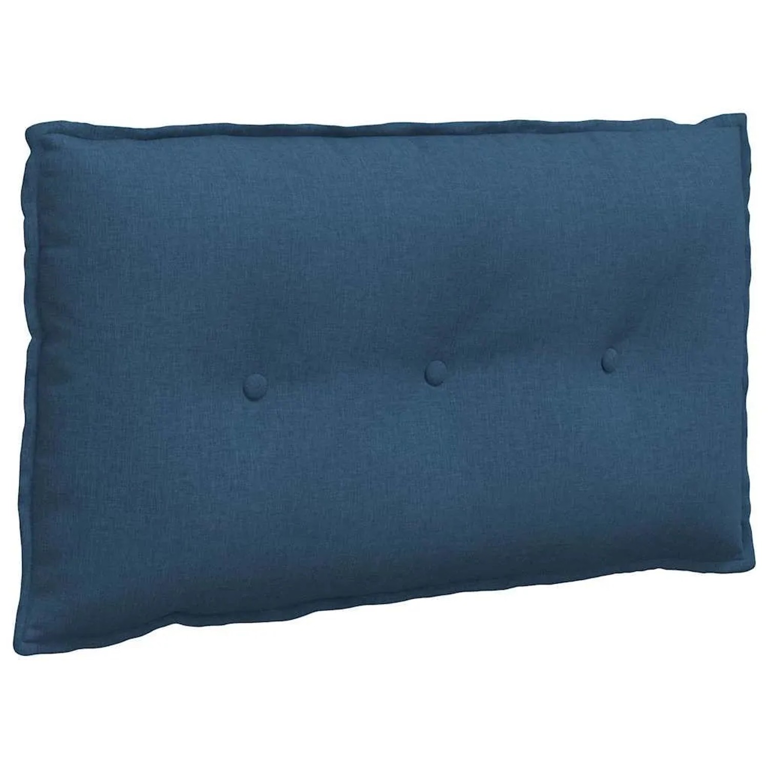 vidaXL Rückenkissen Blau 80 x 19 x 50 cm Stoff 42014709