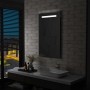 vidaXL Badezimmer-Wandspiegel mit LEDs 60x100 cm 144710_2
