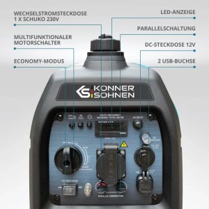 Könner & Söhnen Inverter-Generator KS 2100i S