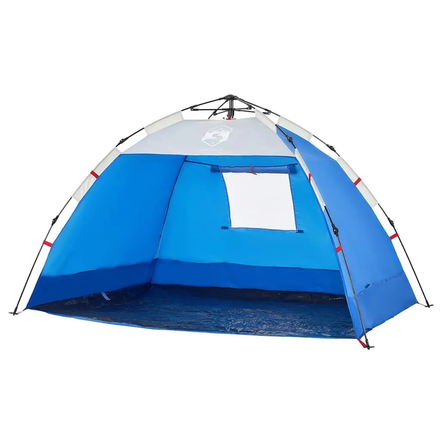 vidaXL Strandzelt 2 Personen Azurblau Quick Release Wasserdicht 4005296_5