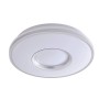 Lindby LED Deckenleuchte Furgo 10013345 Modern in Chrom aus Metall 1-flammig Badezimmerleuchte