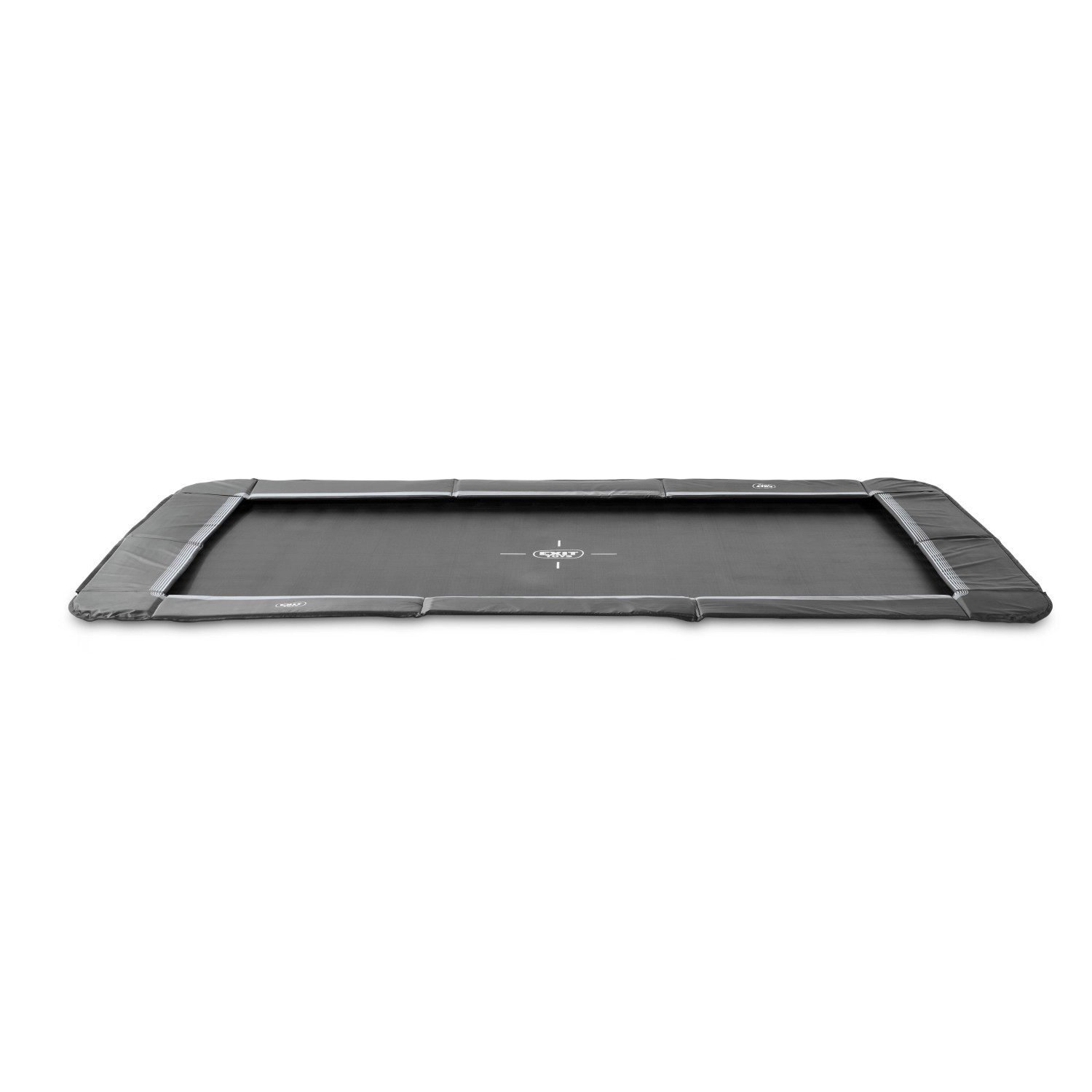 Exit Trampolin InTerra ebenerdig 214x305 cm Schwarz günstig online kaufen