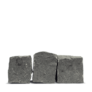 Galamio Basaltpflastersteine, gebrochen, im Bigbag (1000kg) für Garten und Landschaftsbau.