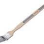 LUX Eckenpinsel Lack 50mm mit hellem Holzgriff und Kunstborsten für präzises Lackieren.