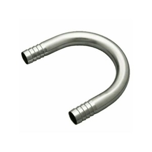 Ich-Zapfe Umkehrbogen aus Edelstahl, 7 mm Innendurchmesser, für Begleitkühlung.