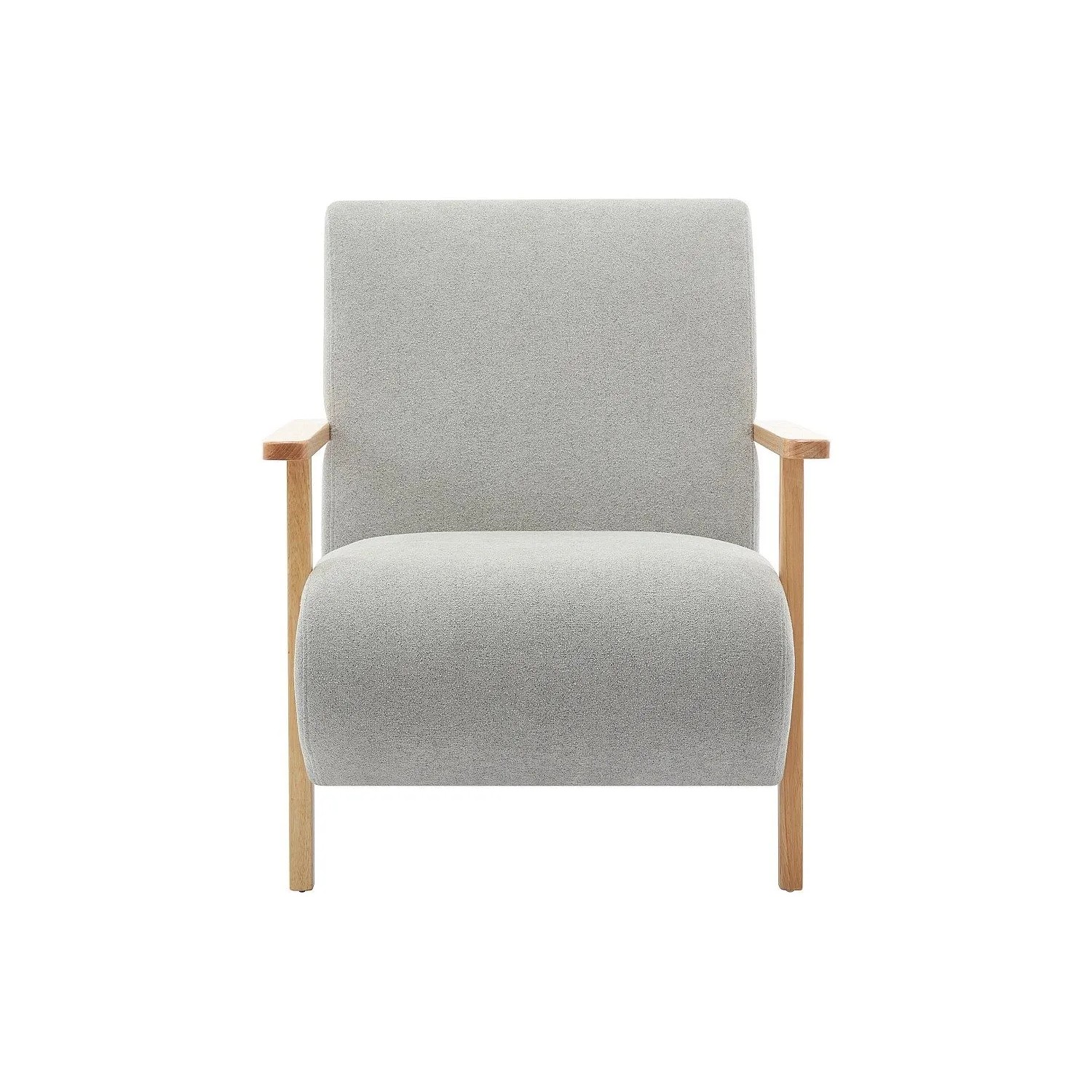 Vente-unique Sessel Mit Gerader Rückenlehne Julomo Grau 70 cm