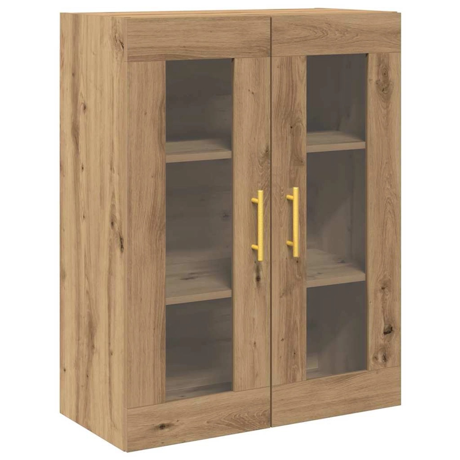 vidaXL Wandmontierter Schrank Eiche Handwerklich 69,5 x 34 x 90 cm 862166 günstig online kaufen
