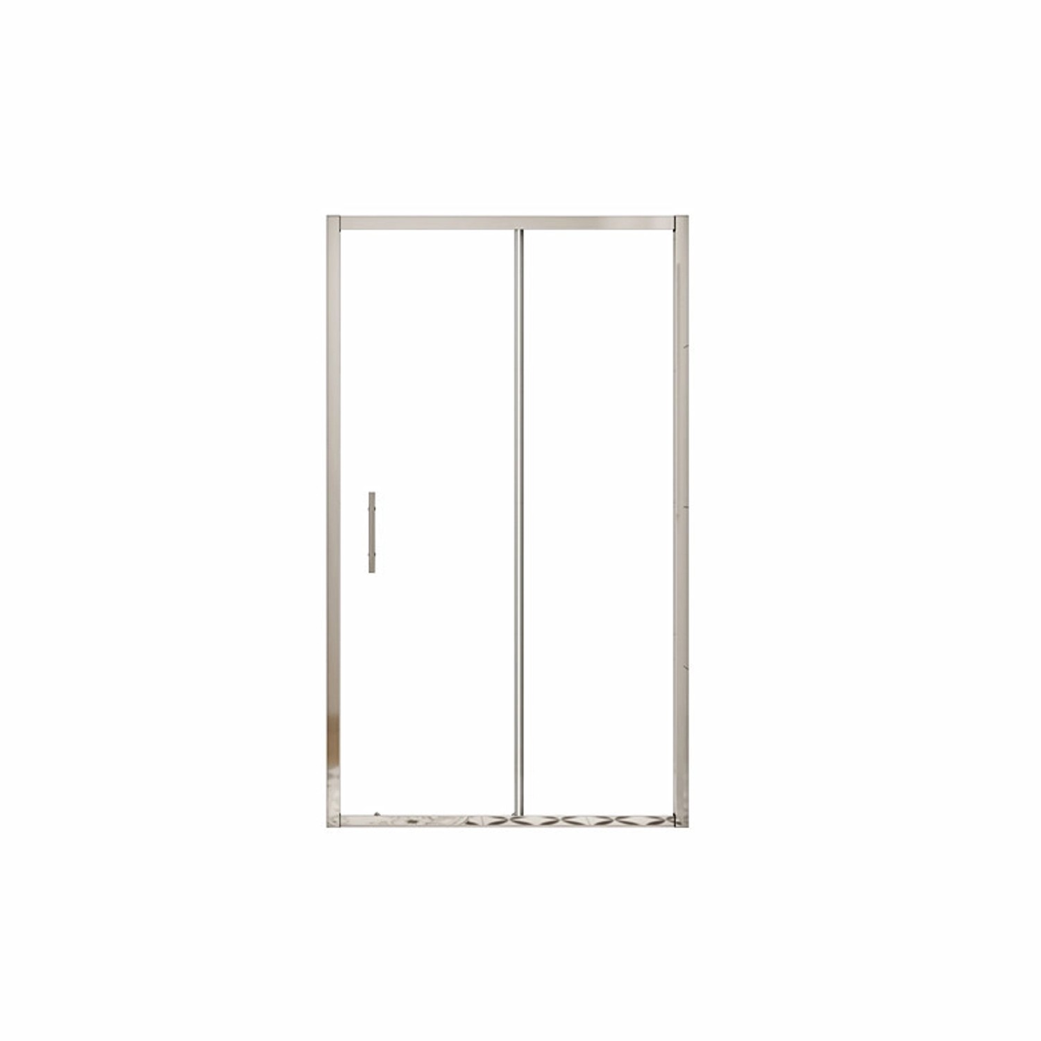 Duschparadies Schiebetür 110 cm Duschtür Nischentür 5mm ESG Sicherheitsglas günstig online kaufen