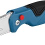 Bosch Professional Messer-Set, 2-teilig: Klappmesser und Cuttermesser mit blauem Griff.
