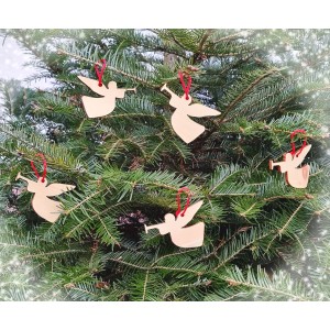 Erst-Holz Christbaumschmuck Holzschmuck Deko Stern