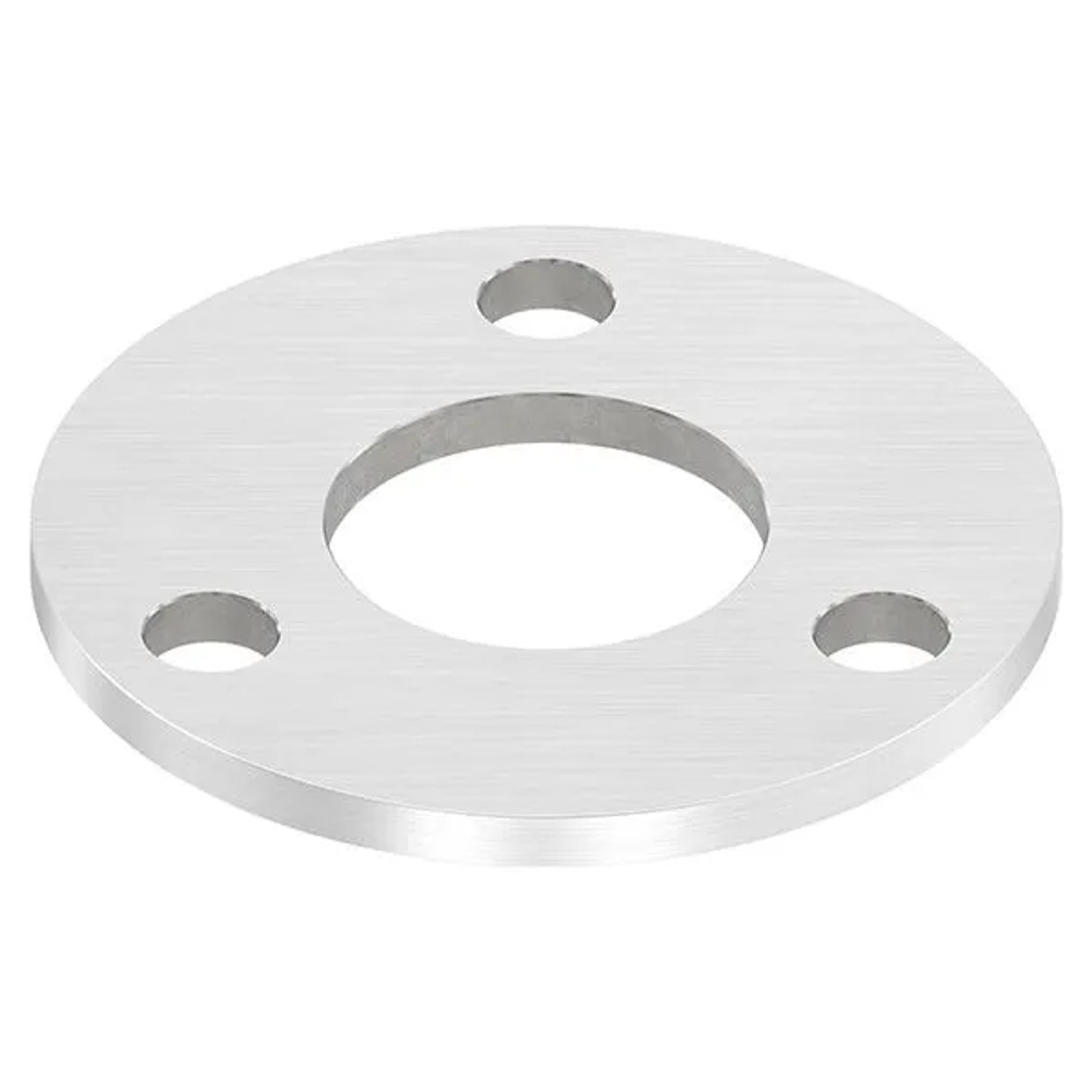 FeNau Ankerplatte Ø 100 X 6mm Mit Längsschliff V2A