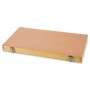 Holzkoffer für EBERTH Drechselmesser Set, Hobel Zubehör. Geschlossener Zustand mit silbernen Verschlüssen.
