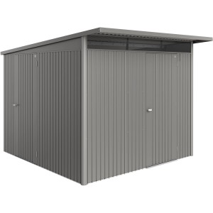 Biohort Zusatztür Avantgarde Eco, Quarzgrau-Metallic, für Gartenhäuser.