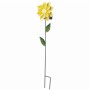 Marelida LED Solar Gartenstecker Blume Blüte Für Garten Balkon Deko Blumenstecker Gelb