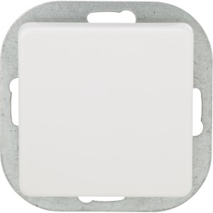 CMI Aus-/Wechselschalter Mira in Weiß für die Unterputzmontage.