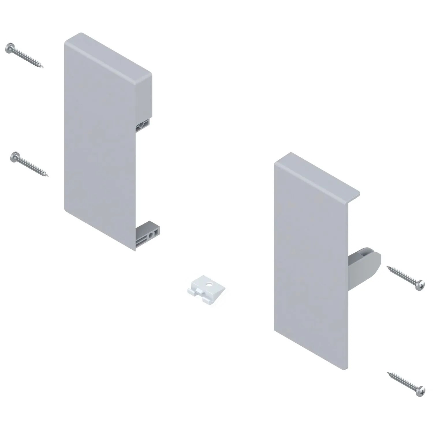Blum Fronthalter Tandembox antaro ZIF.71K0 Kunststoff Grau