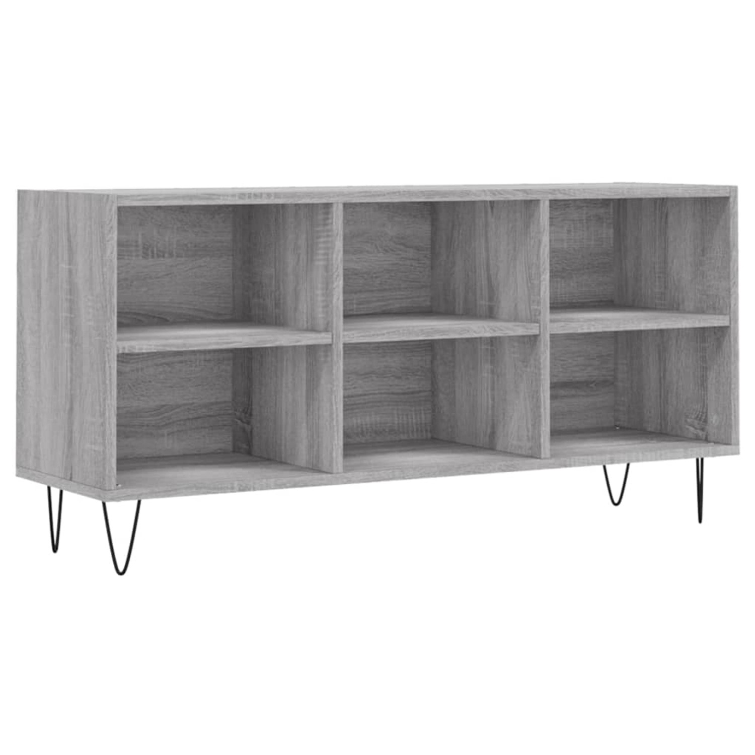 vidaXL TV-Schrank Grau Sonoma 103,5x30x50 cm Holzwerkstoff 826994 günstig online kaufen