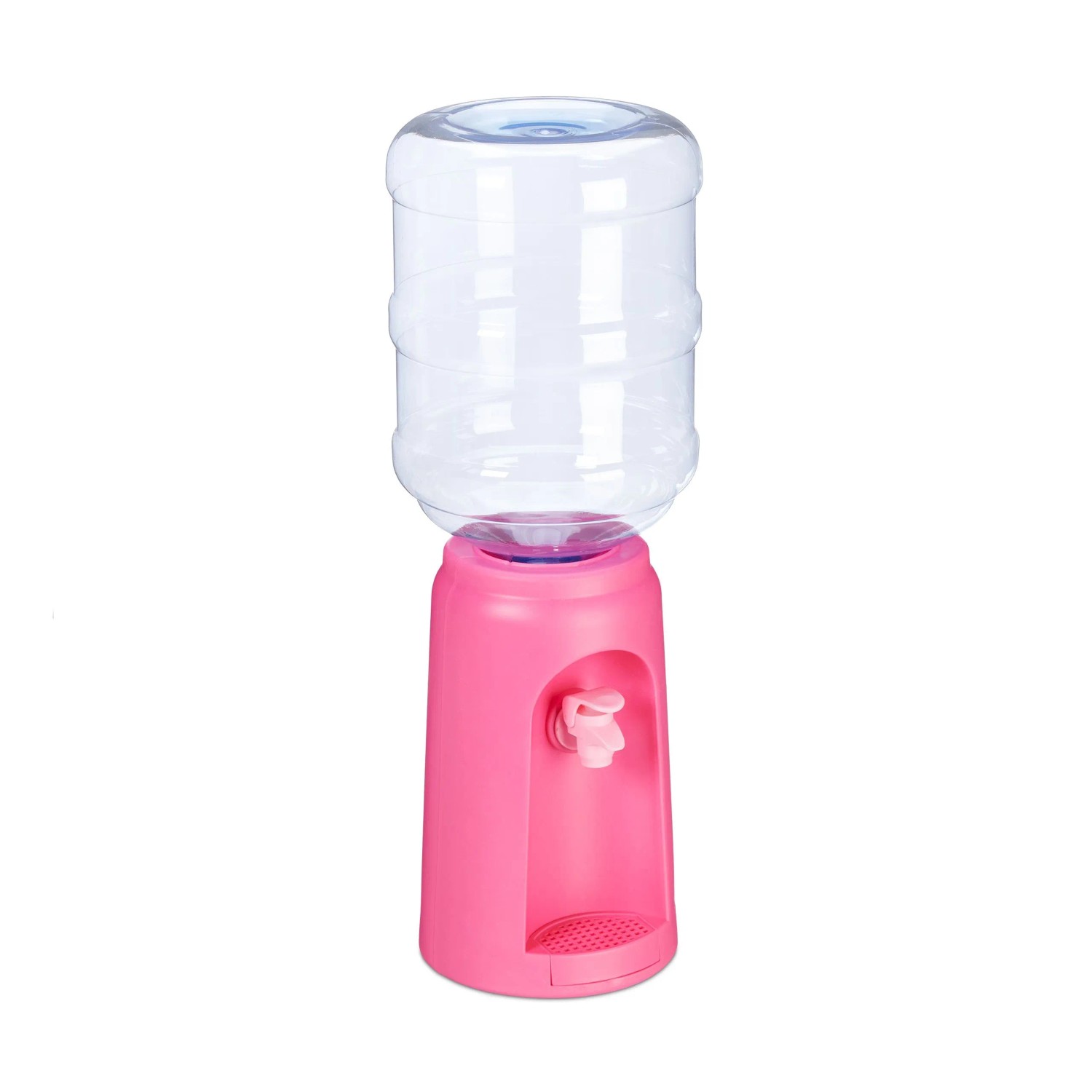 Relaxdays Wasserspender Kunststoff Pink Ohne Strom 47,5 cm x 17 cm 400 g