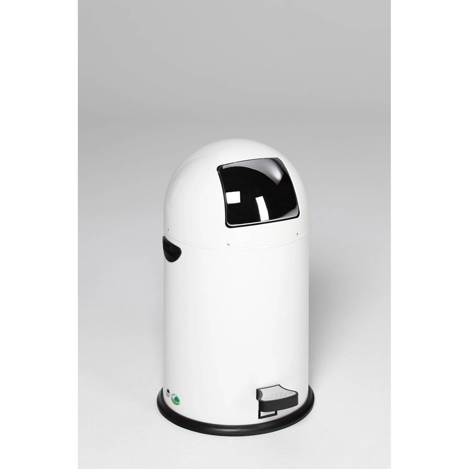 PROREGAL Klassischer Abfallsammler Mit Einwurfklappe Inneneinsatz Fußpedal günstig online kaufen