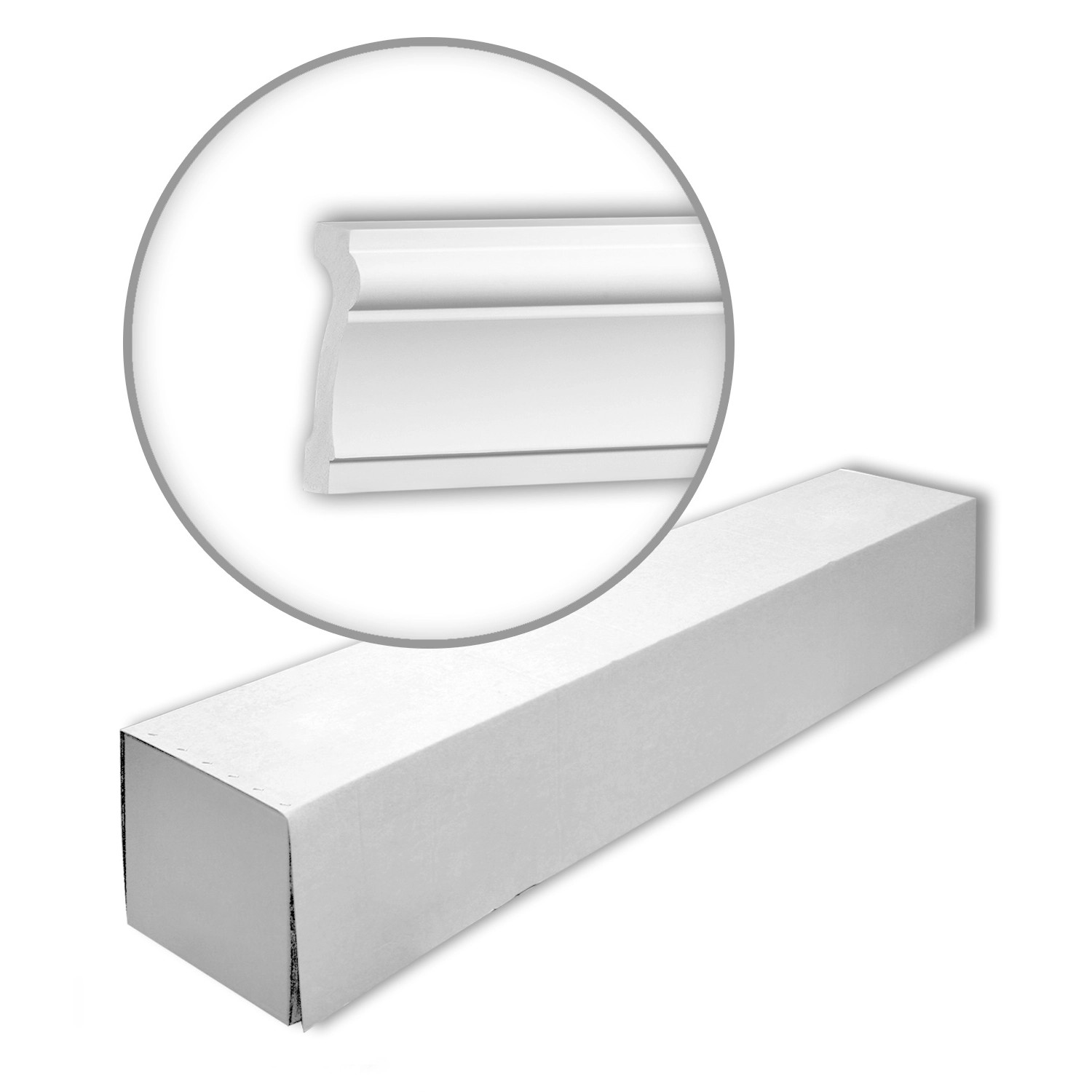 PROFHOME 151383 Wand- und Friesleisten 1 Karton Set mit 12 Zierleisten 24 m günstig online kaufen