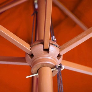 MCW Sonnenschirm  Lissabon Ø 3m Terracotta