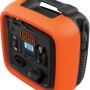 Black+Decker Luftpumpe ASI400, 12V Kompressor mit Digitalanzeige und Tragegriff.