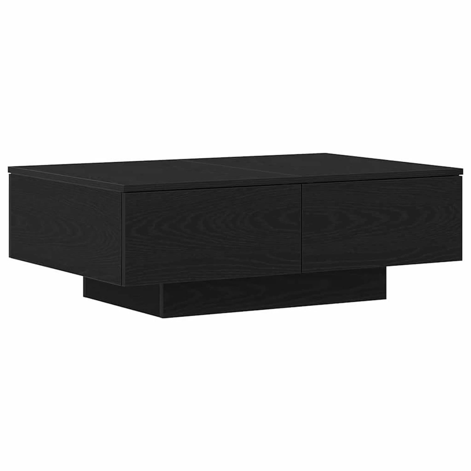 vidaXL Couchtisch Schwarz Eichen-Optik 90 x 60 x 31 cm Holzwerkstoff 862634 günstig online kaufen