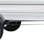 Stema Anhänger Alu 850 mit Hochplane, gebremst, ideal für Haus, Hof und Garten.
