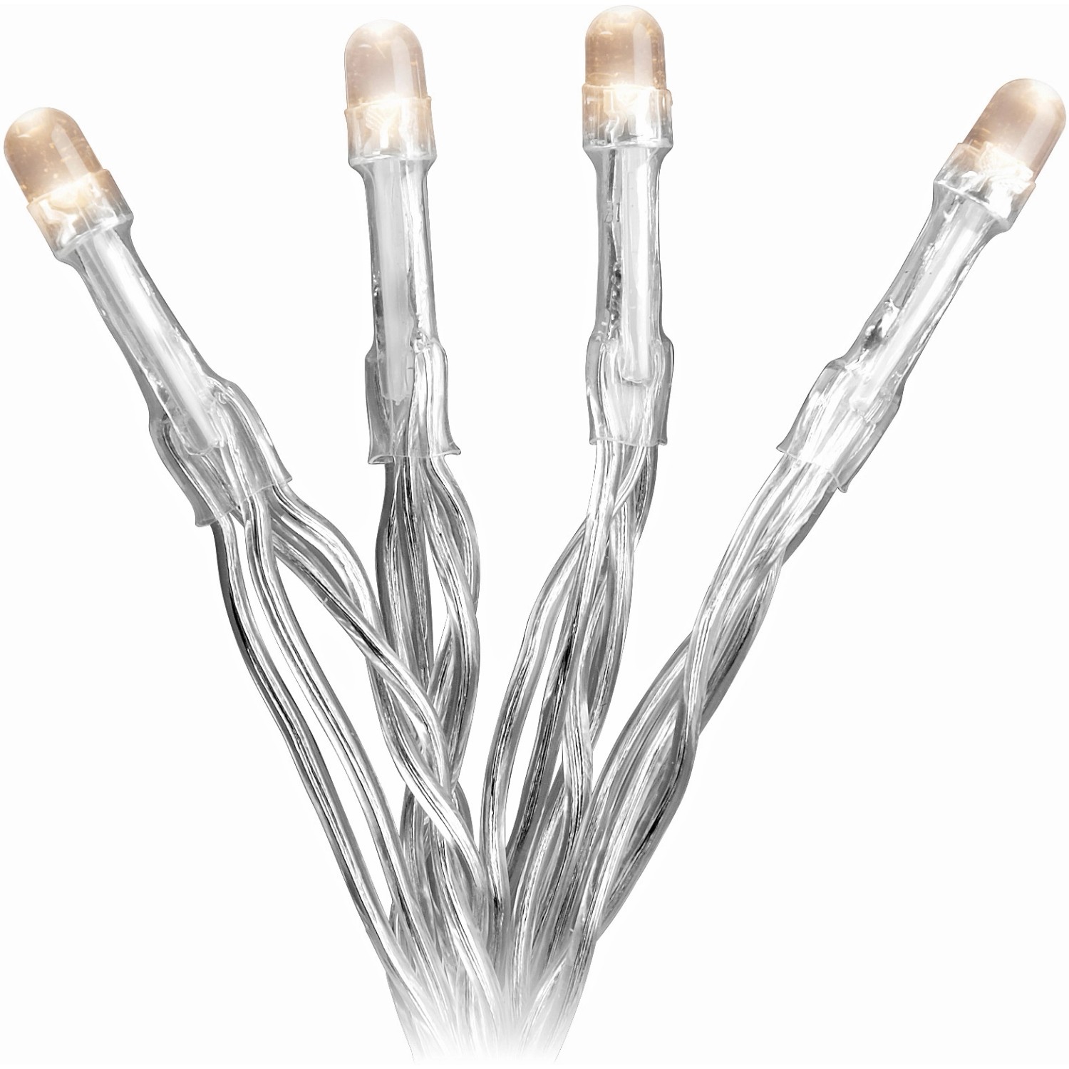Konstsmide LED Lichterkette 30 warmweiße LEDs innen