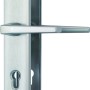 Abus Schutzbeschlag KLN314, Aluminium, beidseitig Drücker für Türstärken 32-47mm.