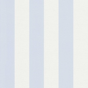 Tadessi Vliestapete mit blau-weißen Streifen, Tapete für Wandgestaltung.