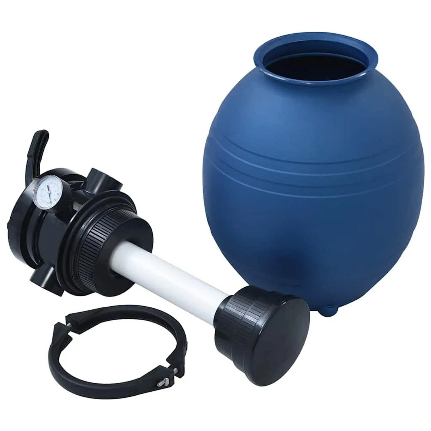 vidaXL Pool-Sandfilter mit 4-Wege-Ventil Blau 300 mm 92246_4