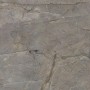 Graue, glasierte und polierte Feinsteinzeug Bodenfliese, 60x120 cm, mit Steinoptik.