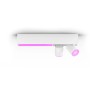 Weiße Philips Hue Centris LED-Deckenleuchte mit zwei Spots und Farbwechsel.