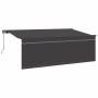 vidaXL Einziehbare Markise Anthrazit 350 x 200 cm 3329658_6