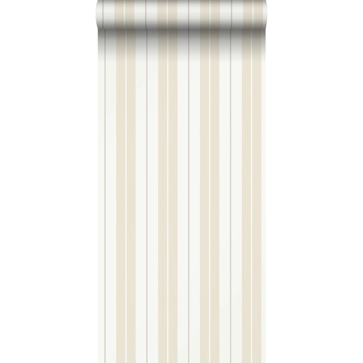 Sanders & Sanders Tapete Streifen Gelb Und Beige 53 Cm X 1005 Cm 640693 günstig online kaufen