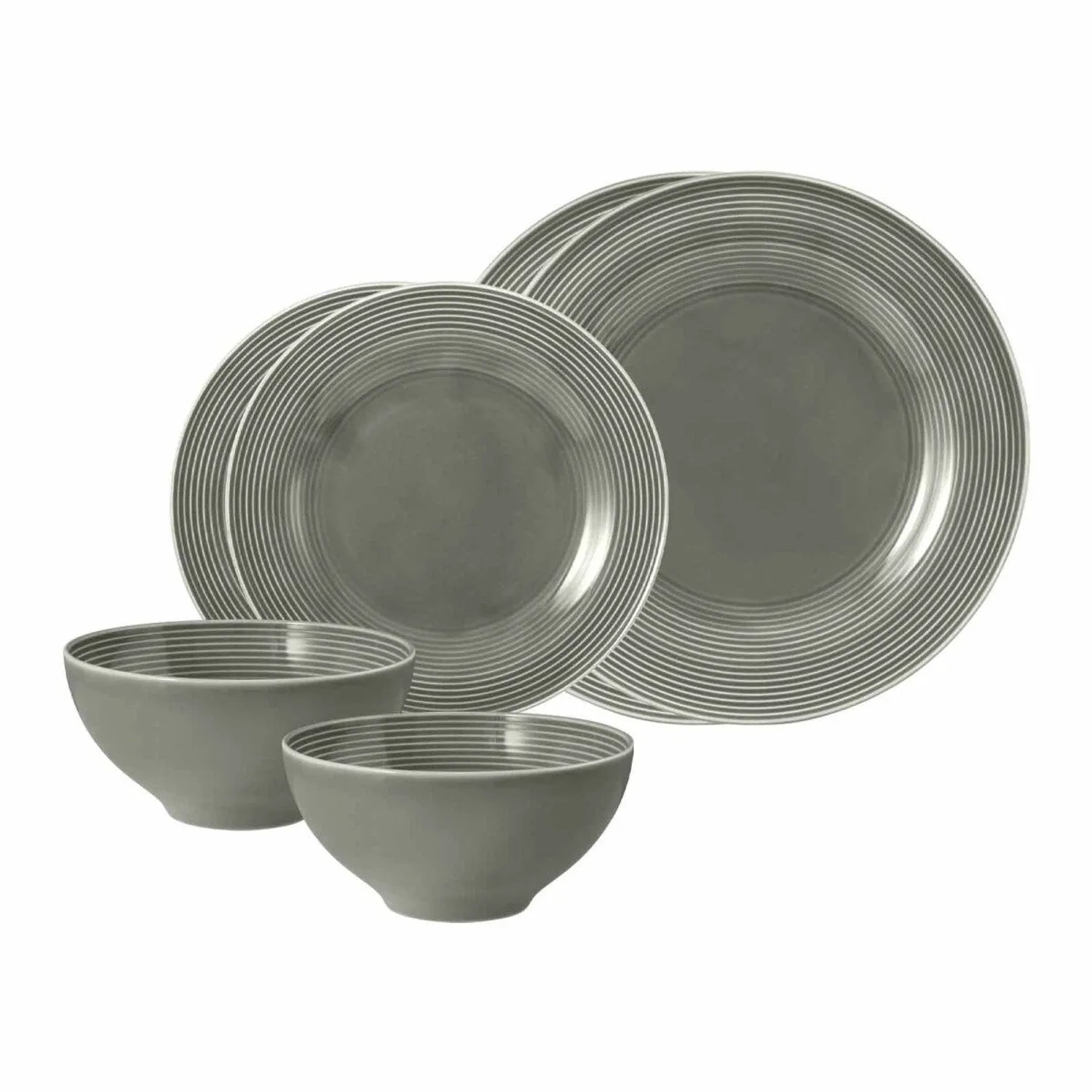 Seltmann Weiden Beat Color Glaze Basic-Set 6-teilig Perlgrau