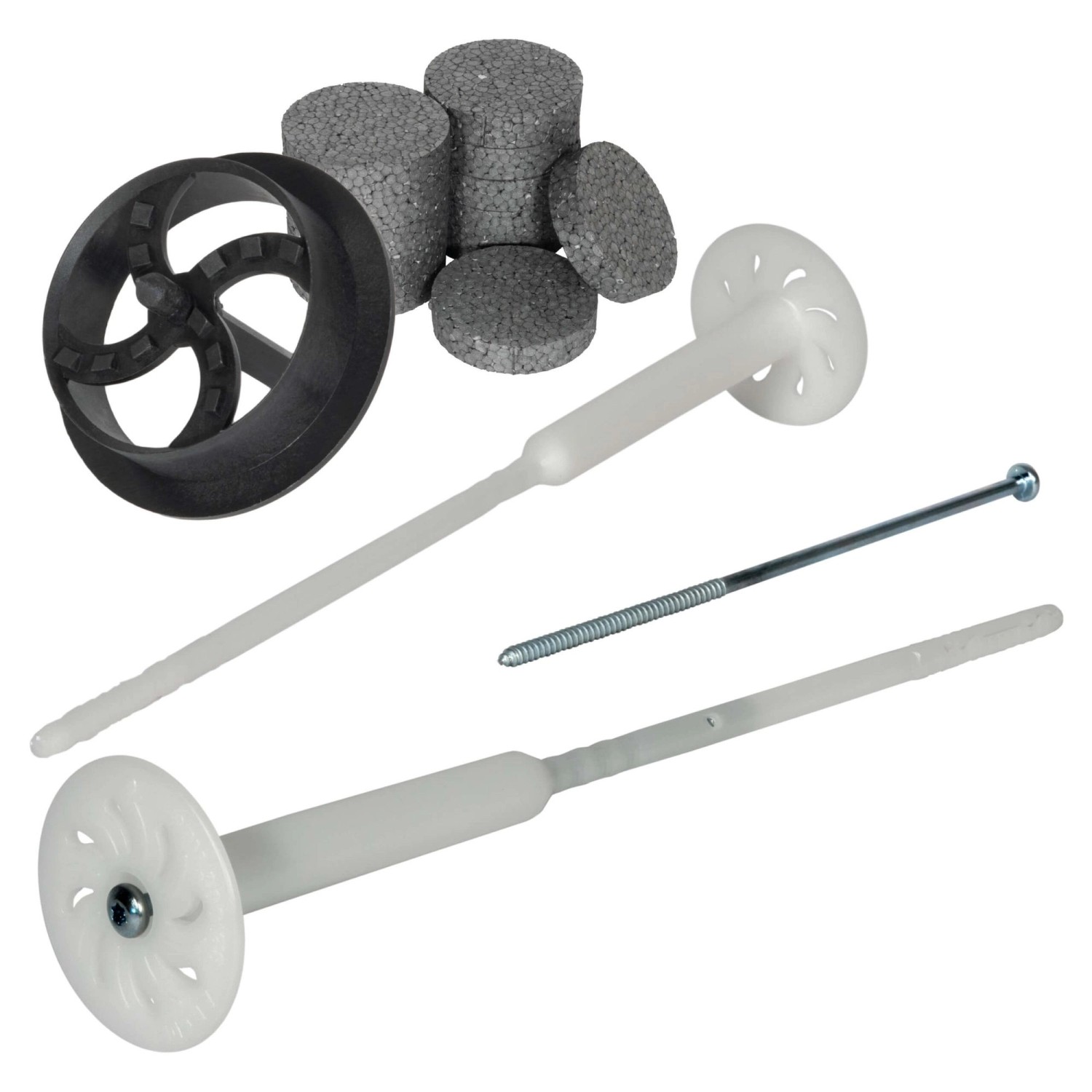 PROTEKTOR 500x Dämmstoff-Schraubdübel Set Ø8x280mm Vormontiert inkl. 600x R günstig online kaufen