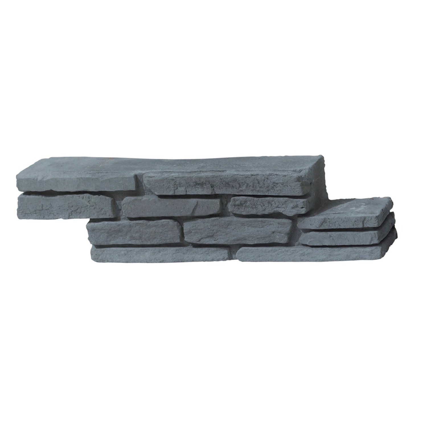 Thumbnail - Kann Ziermauer Madoc Vollblockstein Schiefergrau 47 cm x 10 cm x 14 cm