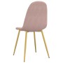 vidaXL Esszimmerstühle 4 Stk Rosa Samt 325683_6