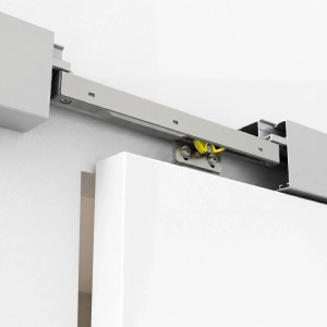 EasySlide 65 Dämpferset für Schiebetüren bis 65kg, Detailansicht der Dämpfertechnik.