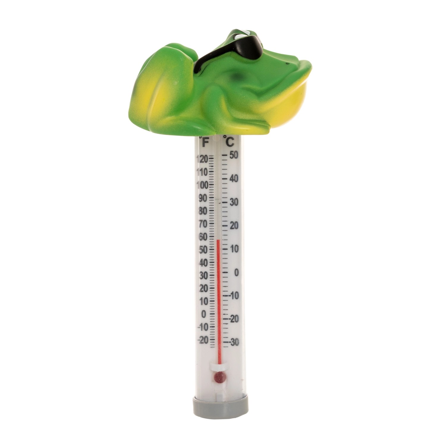 Höfer Chemie Pool Schwimmthermometer Frosch mit Sonnenbrille