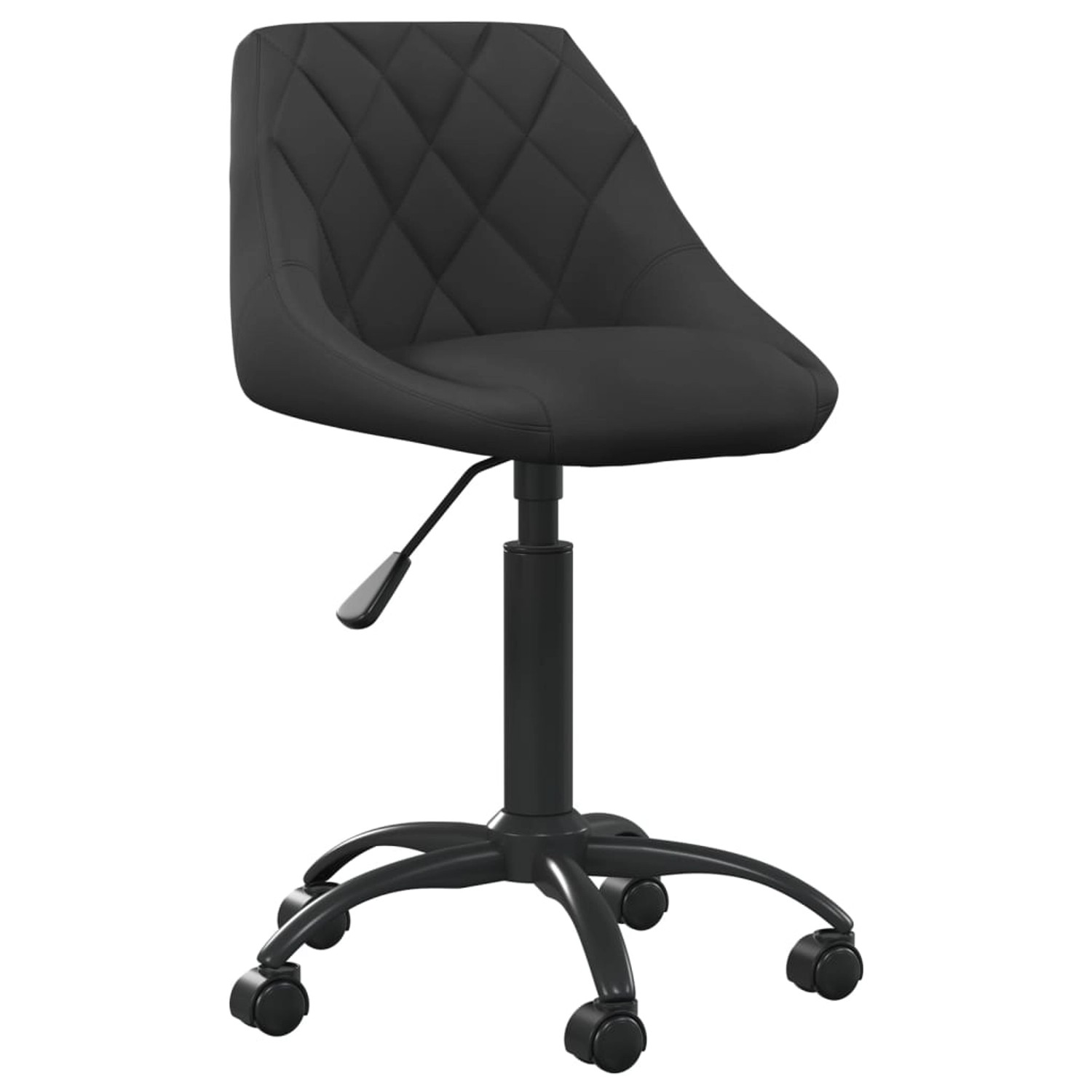 vidaXL Esszimmerstuhl Schwarz Samt 335357