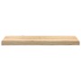 vidaXL Treppenstufen 2 Stk Unbehandelt 80x30x2 cm Massivholz Eiche 3283779_5